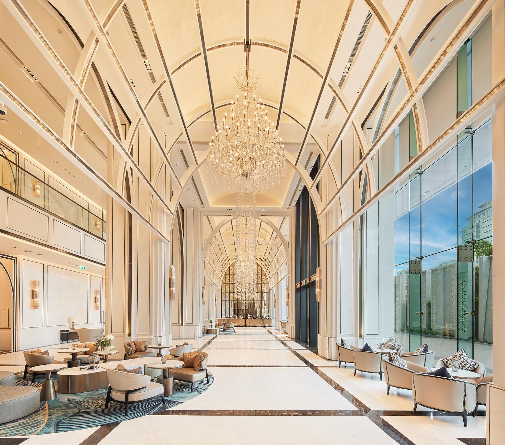 Eastin Grand Hotel Phayathai 방콕 외부 사진 The lobby of the hotel